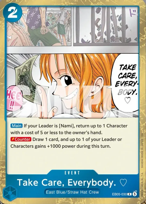 Take Care, Everybody. ♡ (EB05-030)