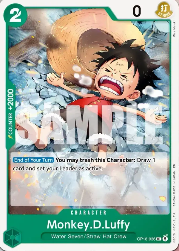 Monkey.D.Luffy (OP18-036)